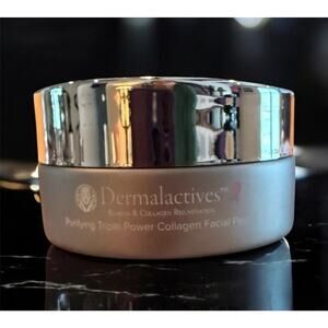 DERMALACTIVES Purifying Triple Power Collagen Facial Peel 1.7 Oz / 50 mL SEALED